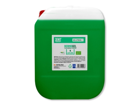 HOSTELPAK 20L DermoGel Detergente lavavajillas manual Aloe Vera Ecológica Detergente lavavajillas a mano Productos de limpieza Menaje Limpieza vaji...