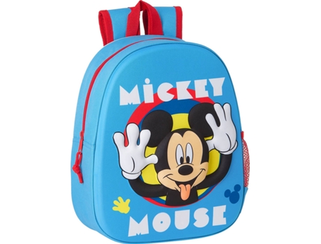 Mochila MICKEY MOUSE 3D (27 x 32 x 4)