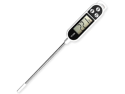 Termómetro digital universal de cocina para uso doméstico, para cocinar y preparar carnes, con un rango de lectura de 50 °C a 300 °C, GOKOCO.