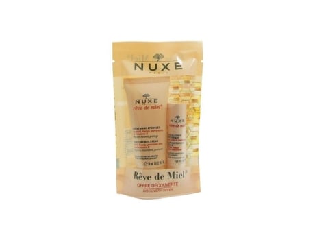 Crema de Manos NUXE Uñas Y Lápiz De Labios Honey Rêve (2 Unidades)