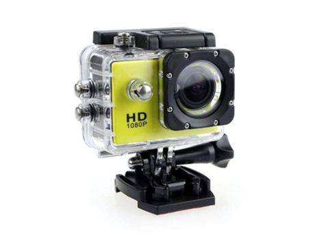 Action Cam 30M Impermeable HD 4K Sj4000 Dv Submarino Amarillo