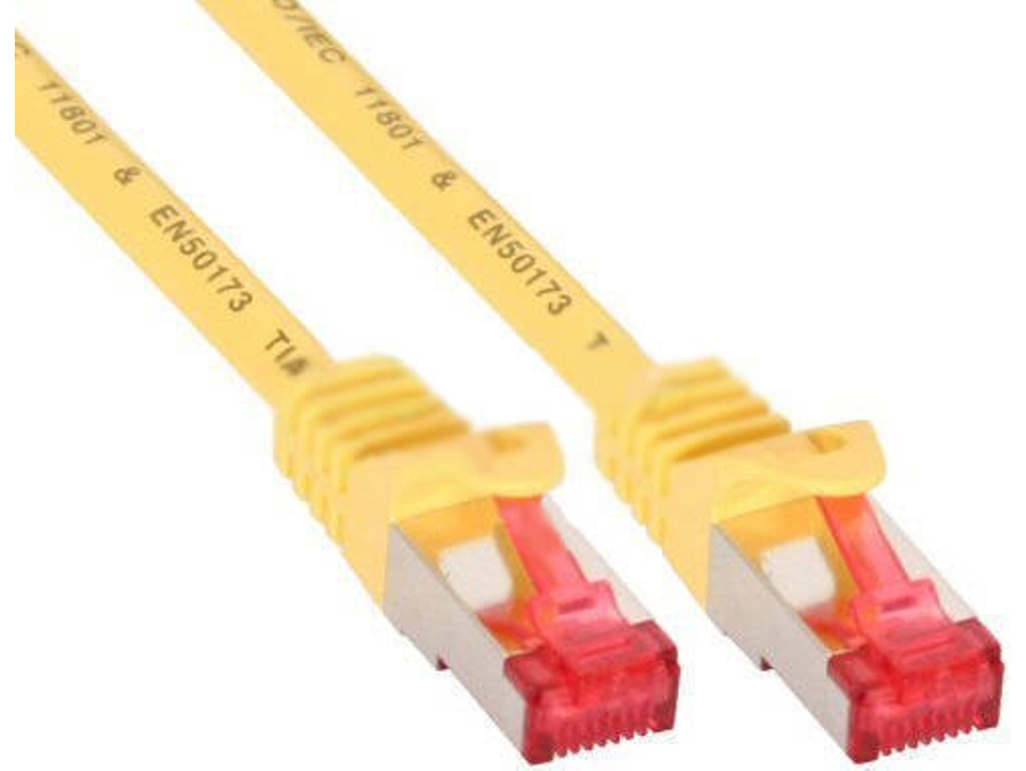 Cable de Red INLINE (RJ45 - Amarillo)