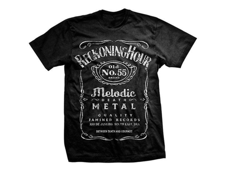 Camiseta ROCKINSTONE de whisky de Reckoning Hour (XXXL)