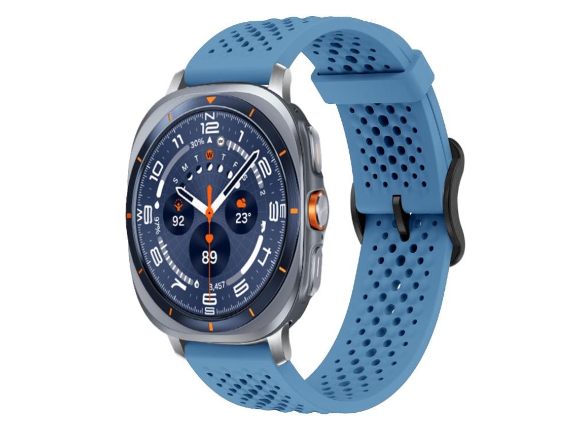 Correa de silicona transpirable para Samsung Galaxy Watch Ultra CSYY (47 mm)