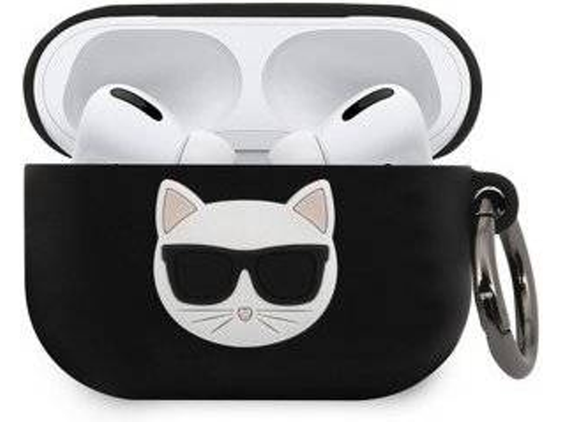 Carcasa Airpods Pro LMOBILE Karl Lagerfeld Negro