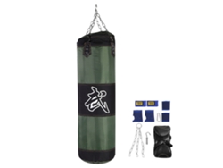 Saco de Boxeo Vacío 71 para Entrenamiento de Puñetazos, Patadas y Puños, con Guantes Eioororriy