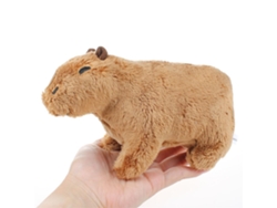 Muñeco De Peluche De Capibara Simulado, Adorable, Juguete De Peluche De Animal Salvaje, Regalo Para Niños.