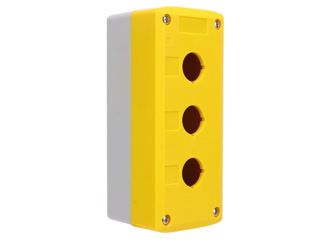Botón De Derivación Impermeable Ip65 3, Material Abs Con Orificios, Para Equipos