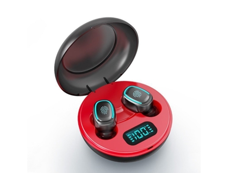 Auriculares True Wireless CHRONUS A10 (Bluetooth - Rojo)