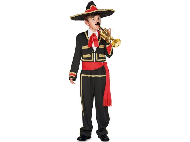 Disfraz de Niño DISFRAZZES Mariachi Mexicano (Talla: 7 a 9 años)