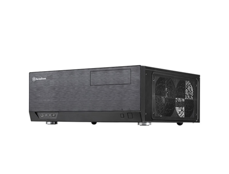 Caja PC SILVERSTONE Silverstone Gd09B-C Htpc Negro