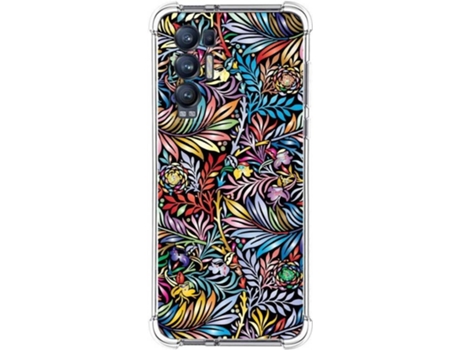 Carcasa Oppo Find X3 Neo 5G TUMUNDOSMARTPHONE Dibujos Antigolpes Flores 04 Multicolor