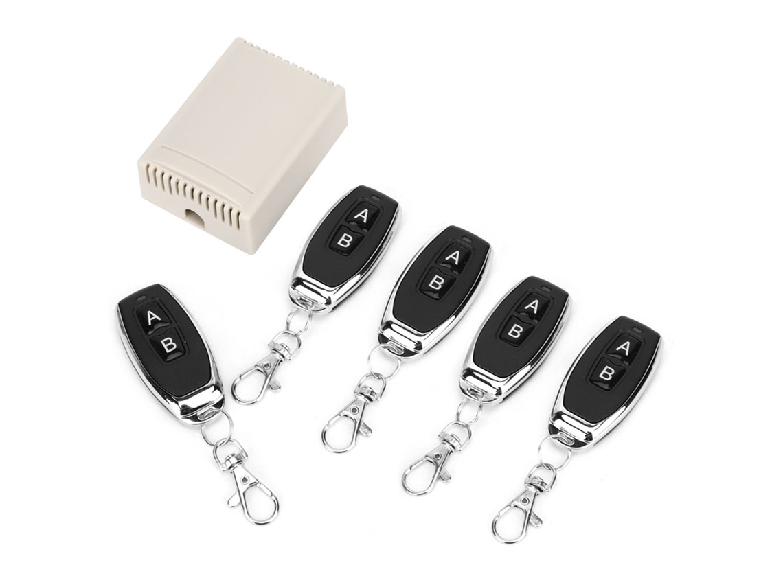 Módulo de control remoto inalámbrico con interruptor de motor CW CCW de 1 a 3 canales, control remoto bidireccional