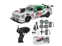 Coche Teledirigido Rc A Escala 1:16, 4x4, Con Baterías, Dos Ruedas Reemplazables, Para Niños De 6 Años En Adelante.