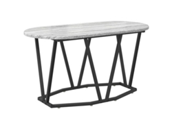 Mesa De Centro | Mesa De Café | Mesa De Salón Gris 80 X 40 X 40.5 Cm