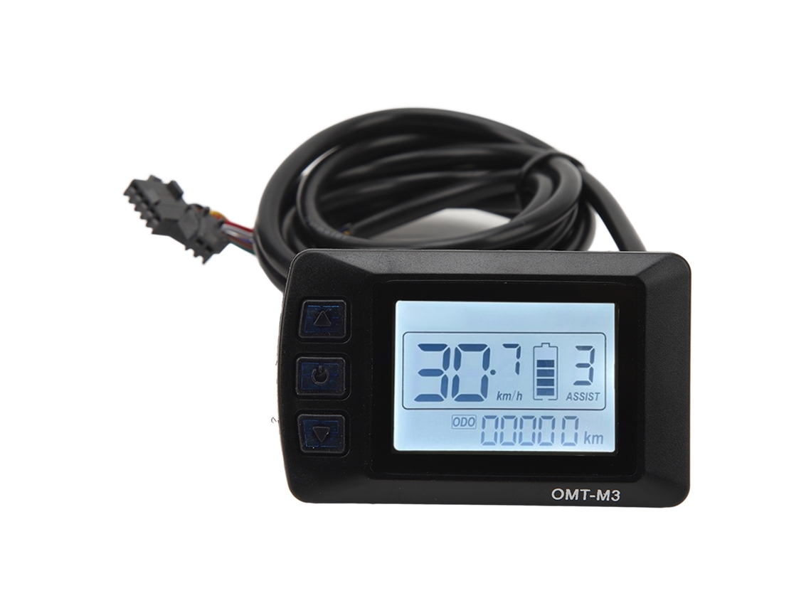 2026-panel Lcd De Control Para Bicicleta Eléctrica 24v 36v 48v, Panel Lcd Impermeable Para Patinete Eléctrico Con Conector Sm