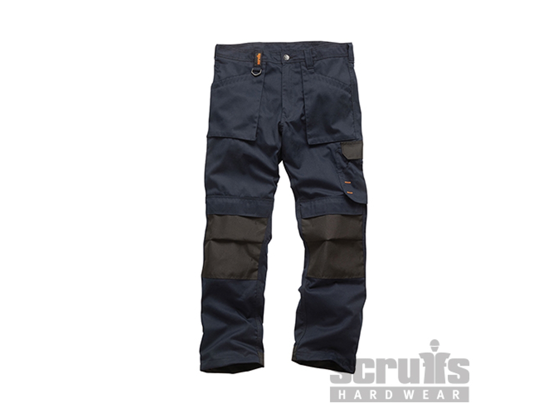 SCRUFFS T54833 Pantalón Worker, color azul