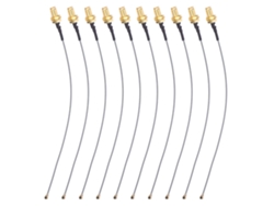 2026velora-10 Piezas de cable RP-SMA-K Hilo macho para antena wifi de router inalámbrico IPX1