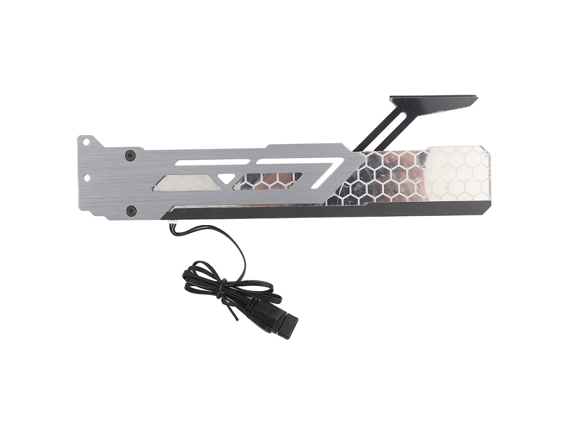 Soporte De Tarjeta Gráfica Iluminada Con Led De Computadora, Soporte De Gpu, Marco De Soporte