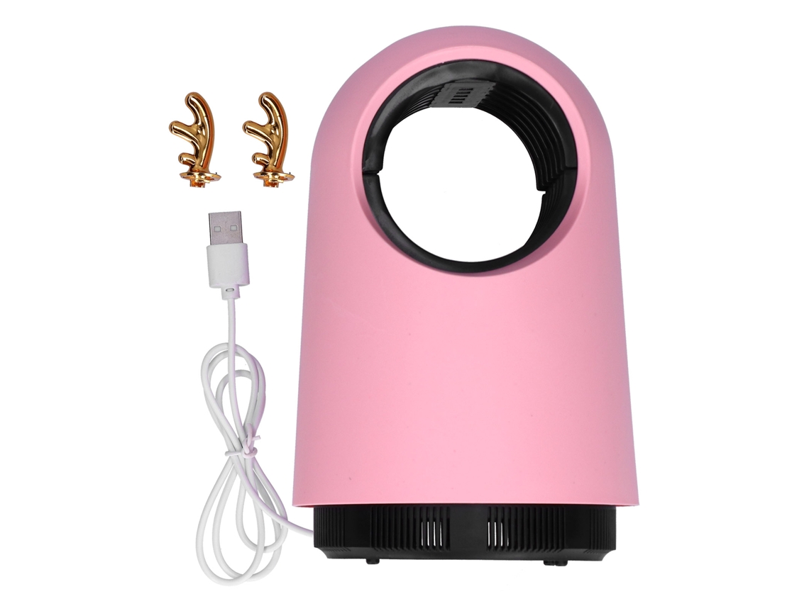 Lámpara USB matamoscas para interiores, matamoscas físico para el hogar