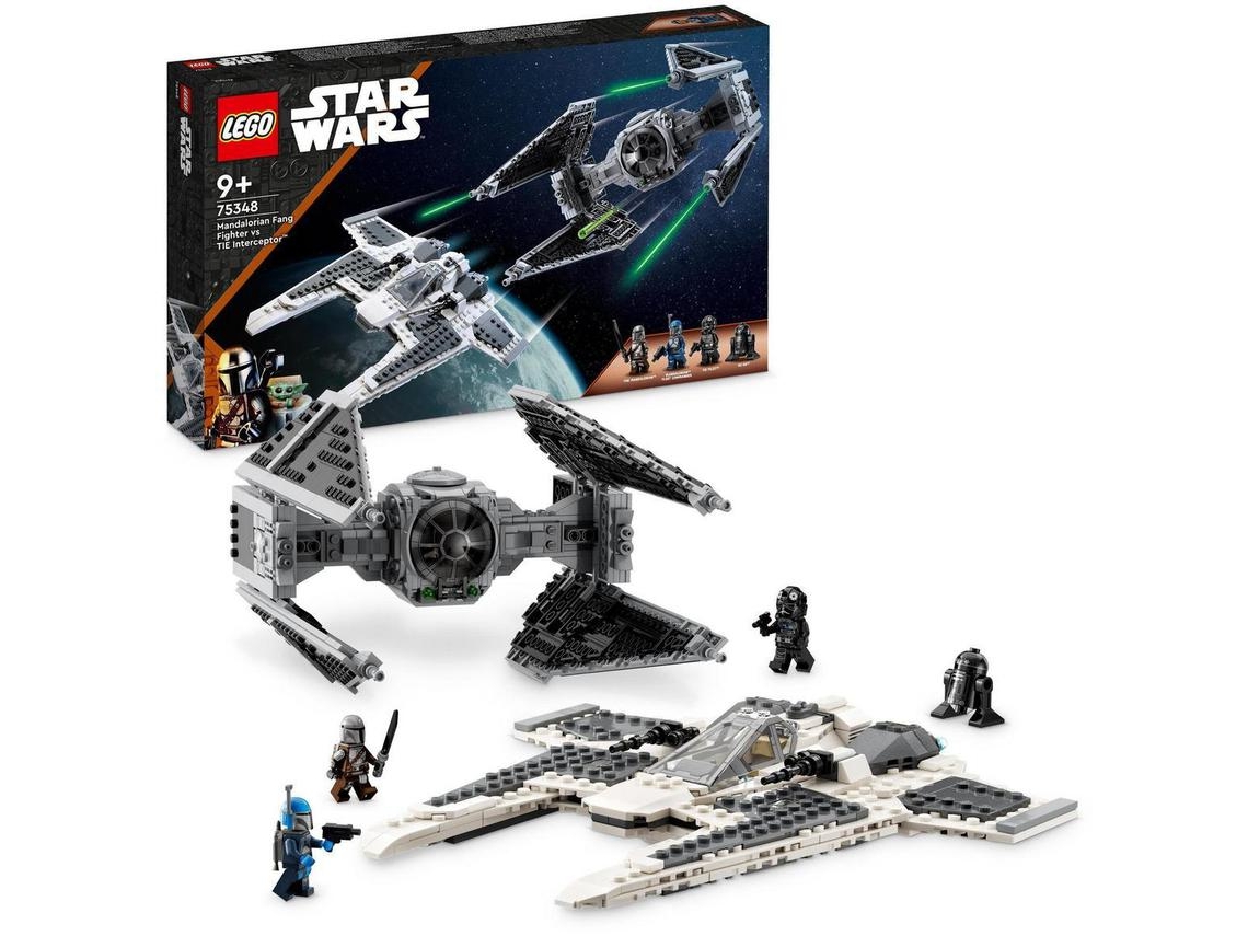 LEGO Star Wars: Caça Mandaloriano contra TIE Interceptor™ (957 peças)