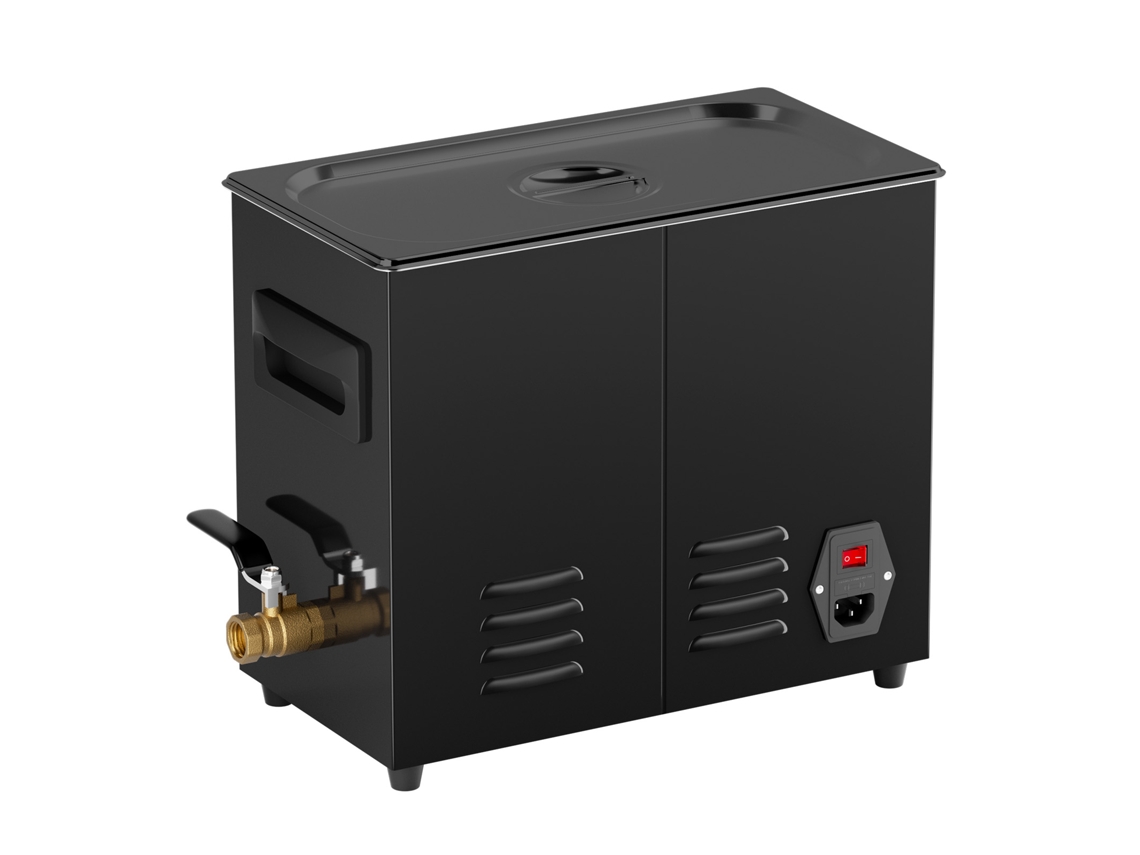 Limpiador ultrasónico Succebuy de 180 W con capacidad de 6 L, calentador de cesta y temporizador