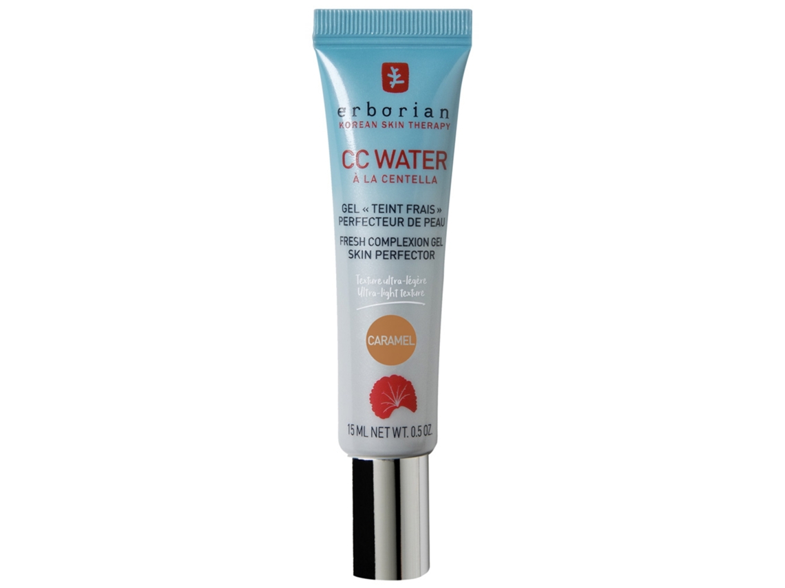 Cc Water a La Centella Gel Tono Fresco Perfeccionador de La Piel 15 Ml Tinte : Caramelo ERBORIAN