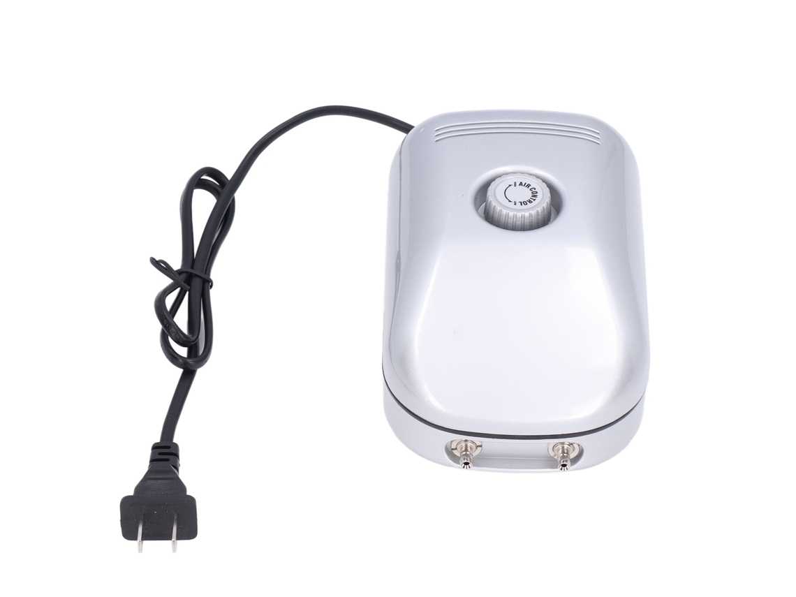 Bomba De Aire Silenciosa Para Acuario De 5 W, Caudal Ajustable De 7,2 L/min, Con Filtro Para Peces.