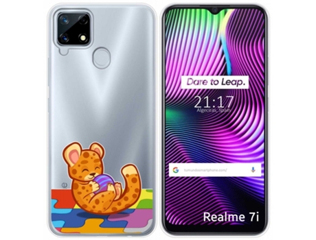 Carcasa Realme 7i / Narzo 30A TUMUNDOSMARTPHONE Dibujos Transparente Multicolor