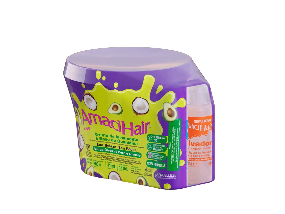 AmaciHair Liso NOVEX Baldinho 200g