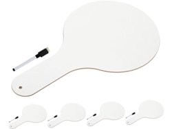 Tabletas Portátiles De Doble Cara Borrables De 5 Piezas Con Rotuladores Para Pizarra Blanca Para Niños Y Niñas.
