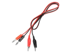 Cable De Alimentación De Cc Ajustable De 30 V 5 A Con Conector Banana Y Pinza De Cocodrilo, 80 Cm