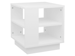 Mesa de centro 40x40x43 cm Madera procesada Blanco MAISON EXCLUSIVE