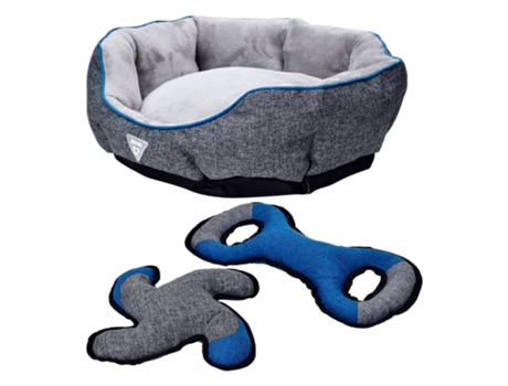 WELLHOME - Cama para Mascotas con 2 Juguetes de Regalo