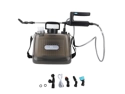 Pulverizador eléctrico a batería de 2.1 galones, batería de 2000 mAh, pulverizador de jardín portátil recargable por USB, gris