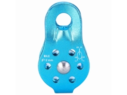 Polea De Cuerda Simple De Aleación De Aluminio Para Escalada - Equipo De Seguridad De Alta Resistencia (azul)