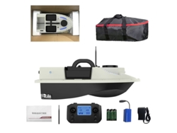 Barco cebo GPS Lokeevan D19d, 4 contenedores, 2 kg de carga, 12 000 mAh, alcance de 500 m