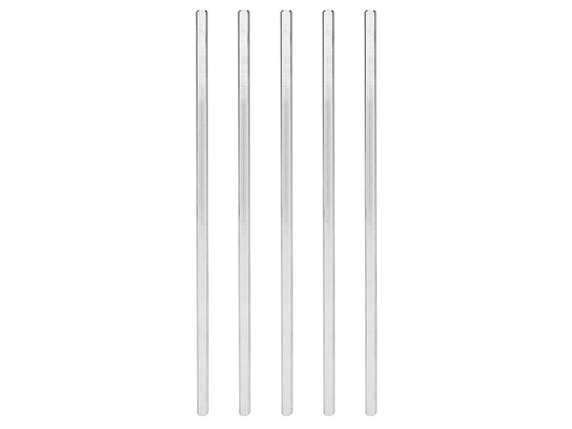 5 Piezas De Eje D De Acero Inoxidable Φ6mm Para Robots Gobilda Tetrix Ftc Frc First Wro