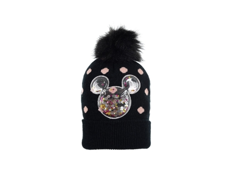 Gorro MINNIE Niños (52 cm - Negro)