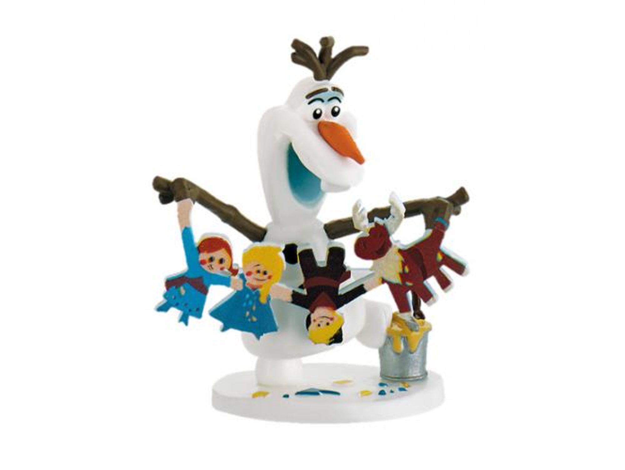 Figura de Jugar BULLYLAND Frozen Olafs Adventure: Olaf con Guirnalda