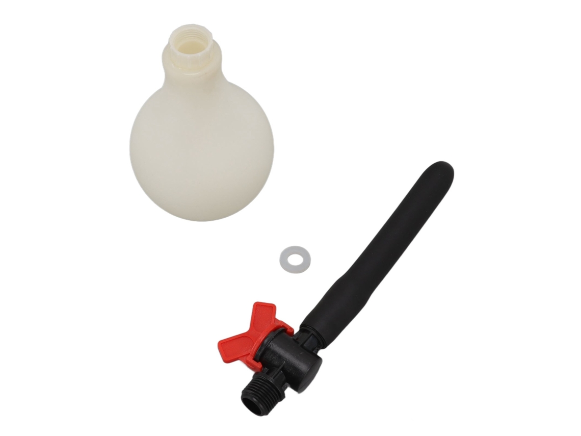 Kit de enema de gran capacidad de 320 ml con válvula giratoria roja para evitar el reflujo, caucho de silicona para el cuidado personal.