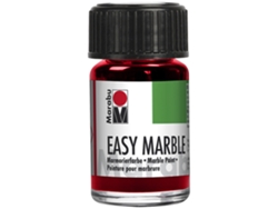 Tinta Marmolizada MARABU Easy Marble Verde Claro 15 Ml Vidrio