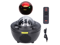 Proyector De Estrellas Led Con Luz Nocturna Control Remoto Altavoz Bluetooth Música