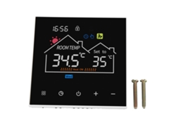 Termostato inteligente con pantalla digital y modos programables