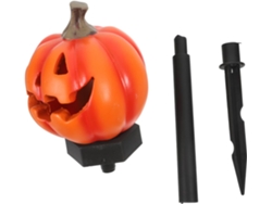Lámpara Solar Con Forma De Calabaza, Estaca Para Jardín, Decoración Exterior De Halloween, Resistente Al Agua, Ambiente Festivo.
