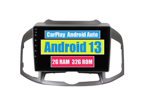 Autoradio Multimedia ROVERONE para Chevrolet Captiva 1 2011 - 2016 CarPlay Android Coche Radio Bluetooth Navegación