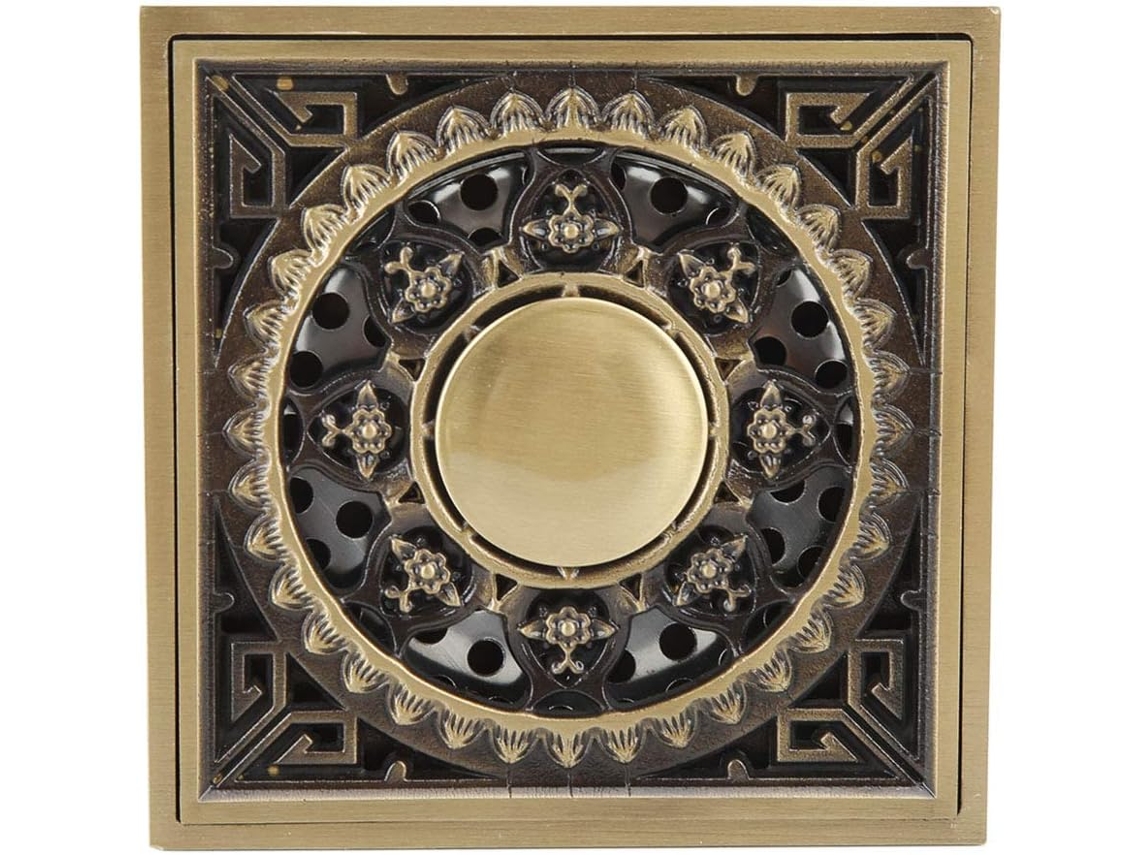 Ralo De Piso Para Chuveiro Em Aço Inoxidável, 8,5 Cm (3,34 Polegadas), Resistente À Ferrugem, Para Banheiro E Cozinha