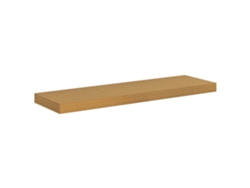 Estantería de pared beige MAISON EXCLUSIVE de madera procesada (80x23,5x4 cm)