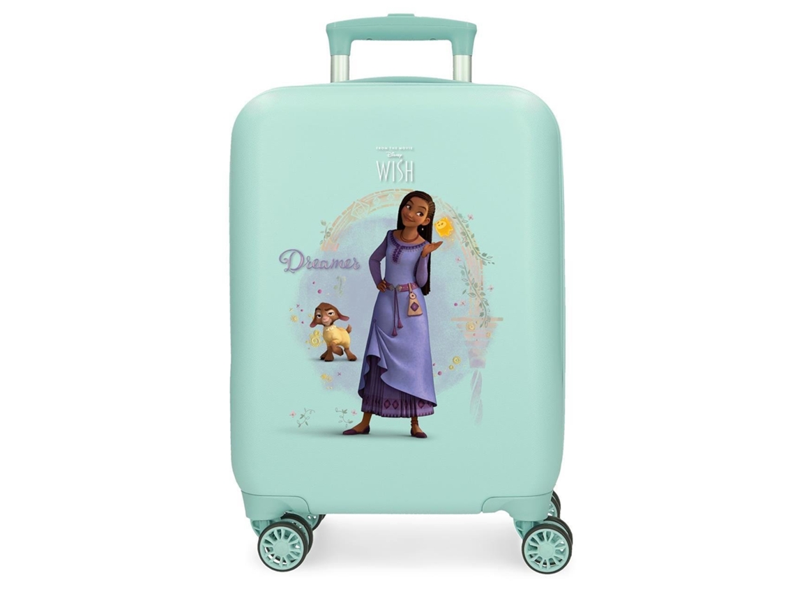 Maleta de cabina Disney Wish Dreamer ABS turquesa