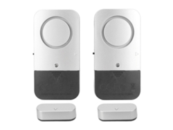 2 Alarmas Magnéticas Para Puertas, 120 Db, 4,5 V, 60 Ma, Inalámbricas, Para Sistema De Seguridad Del Hogar, Oficina, Tienda O Garaje.